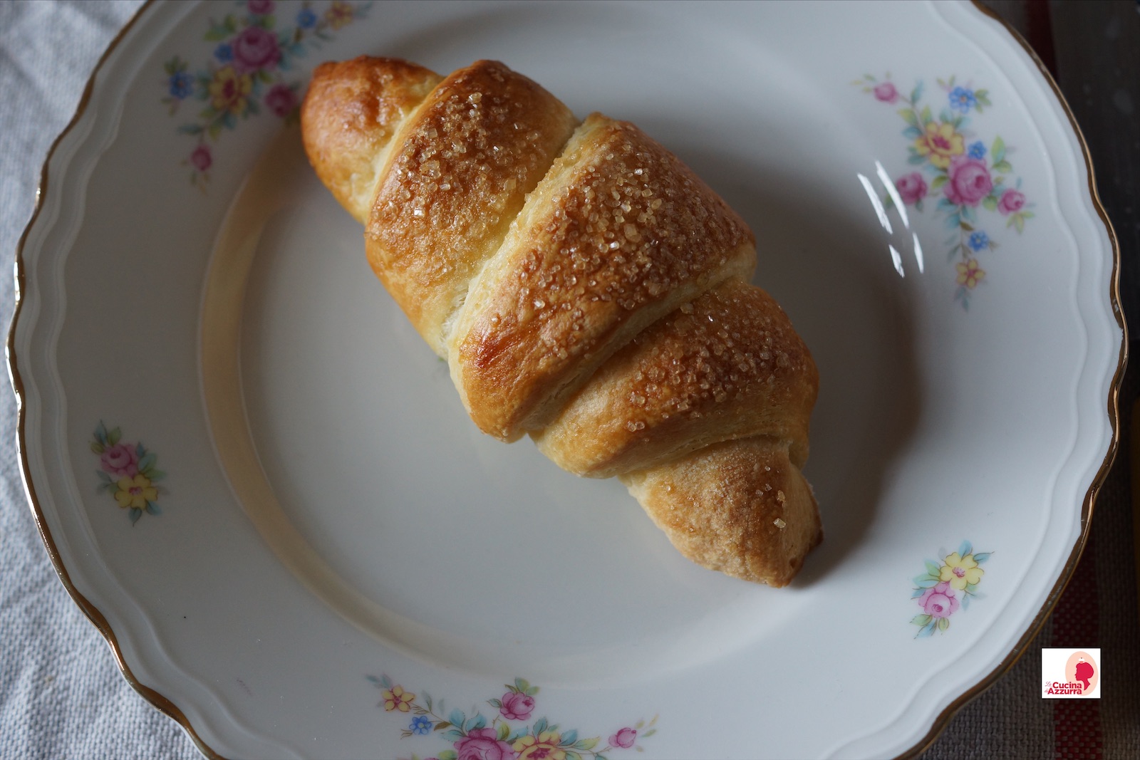 Ricetta Cornetti sfogliati, la foto ricetta passo passo